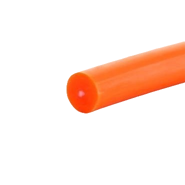 ORANGE D=6mm 90A SMOOTH REINFORCED POLYESTER (1 м)