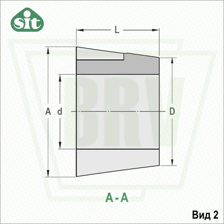 4545 TAPER BUSH  F 90, SIT